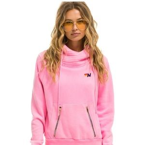 Aviator Nation Neon Pink Ninja Hoodie